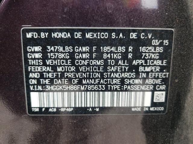 Honda FIT EX 2015