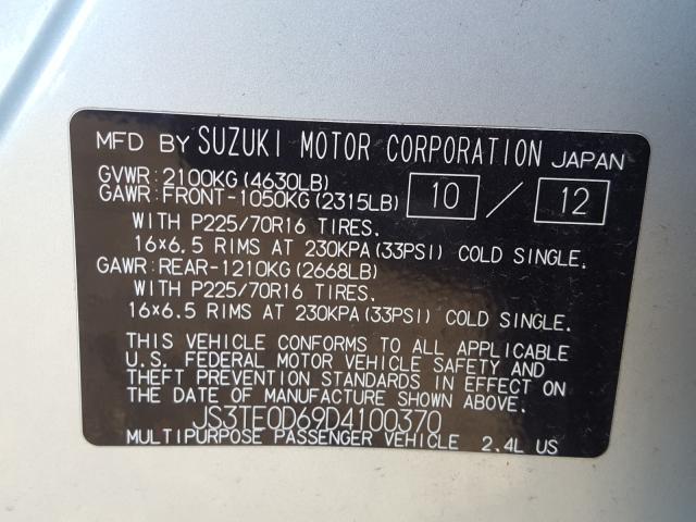 Suzuki Grand Vitara 2013