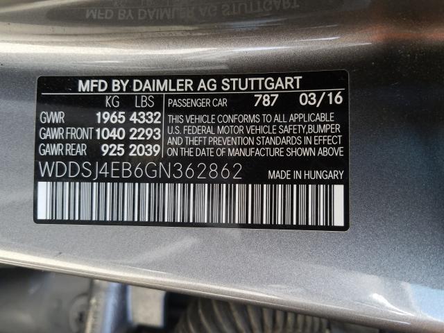 Mercedes-Benz CLA 250 2016