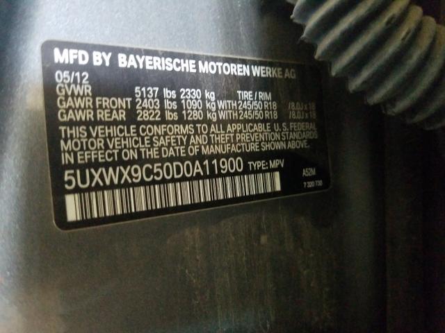 BMW X3 XDRIVE2 2013