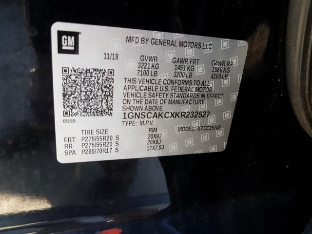 Chevrolet Tahoe C150 2019