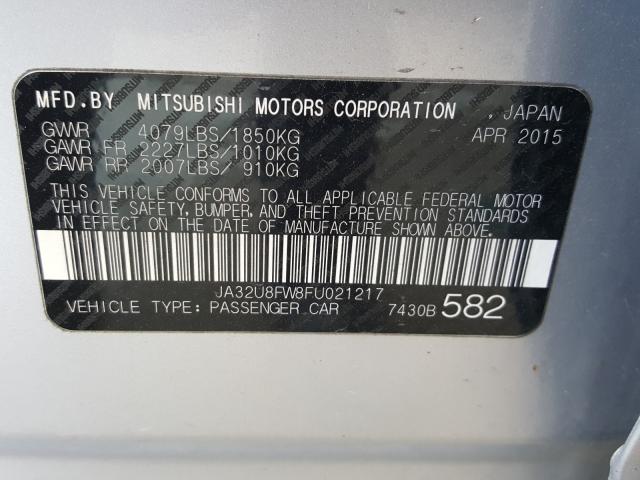 Mitsubishi Lancer GT 2015