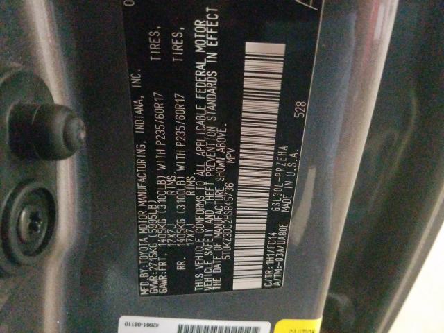 Toyota Sienna LE 2017