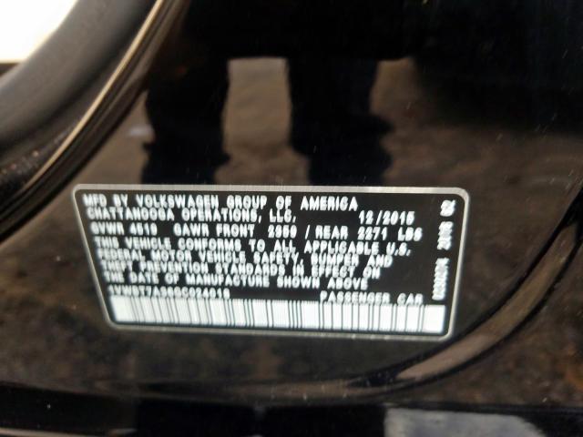 Volkswagen Passat SE 2016