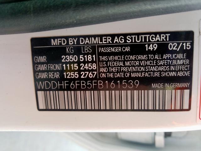 Mercedes-Benz E 400 2015