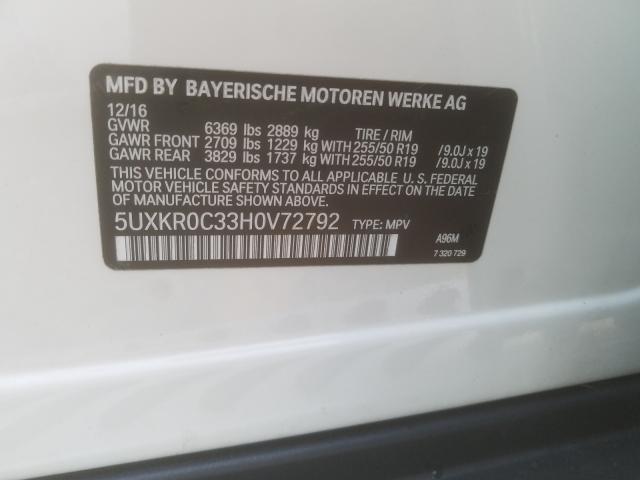 BMW X5 XDRIVE3 2017