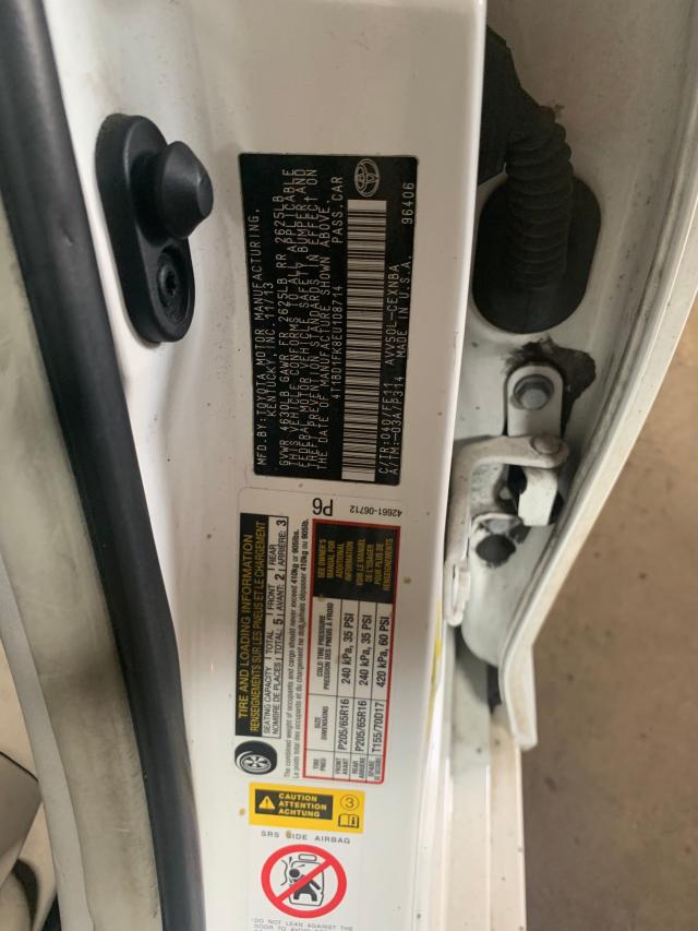 Toyota Camry Hybrid 2014