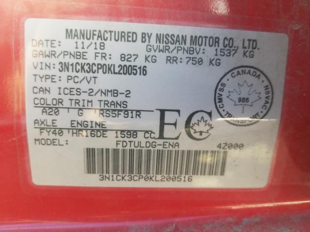 Nissan Micra 2019