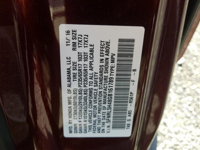 Honda Odyssey EX 2016