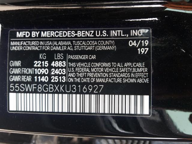 Mercedes-Benz C 63 AMG 2019
