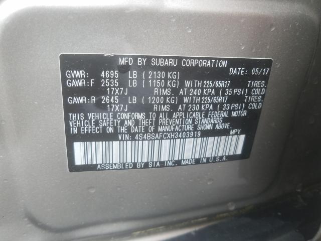 Subaru Outback 2 2017