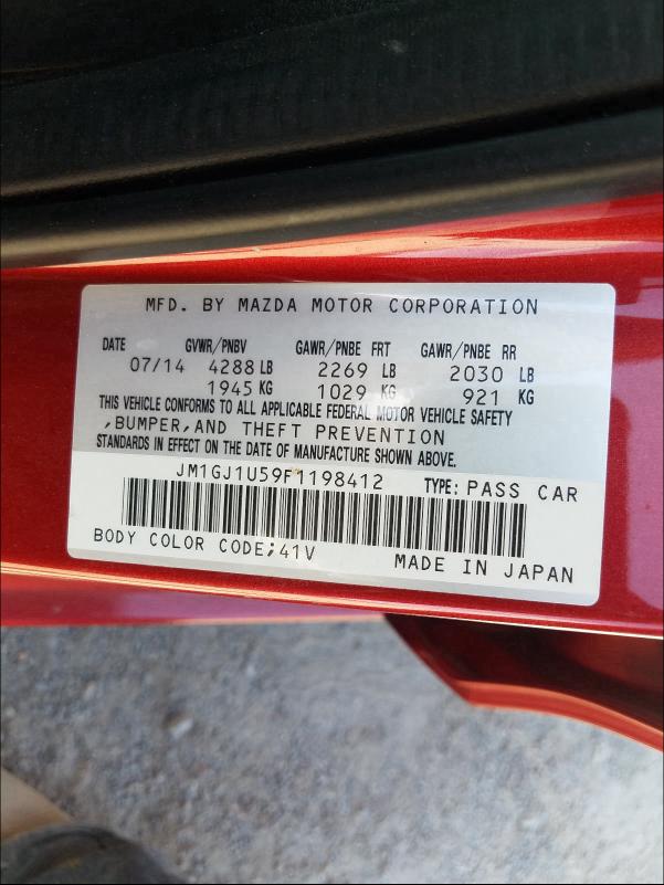 Mazda 6 Sport 2015