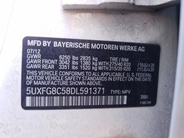 BMW X6 XDRIVE5 2013