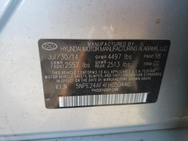 Hyundai Sonata SE 2015