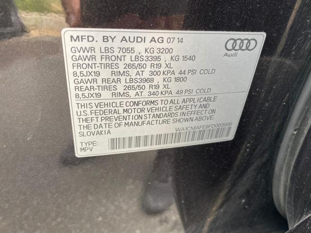 Audi Q7 TDI Premium 2015