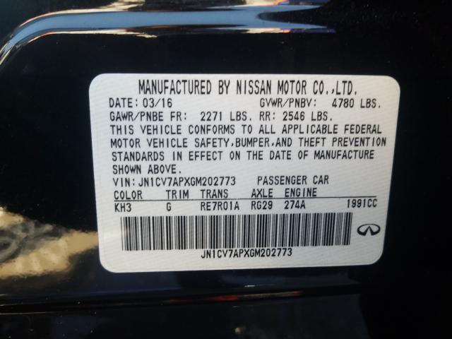 Infiniti Q50 Base 2016