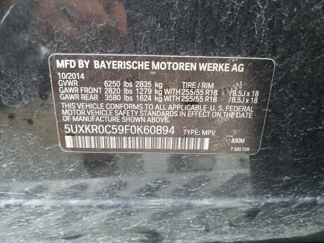 BMW X5 XDRIVE3 2015
