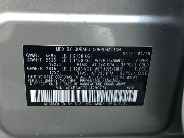 Subaru Outback 2 2018