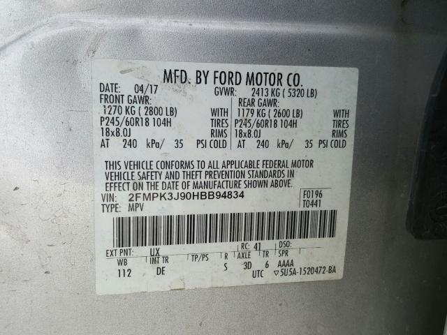 Ford Edge SEL 2017
