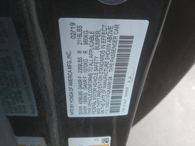 Honda Accord EXL 2019
