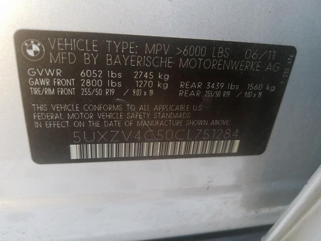 BMW X5 XDRIVE3 2012