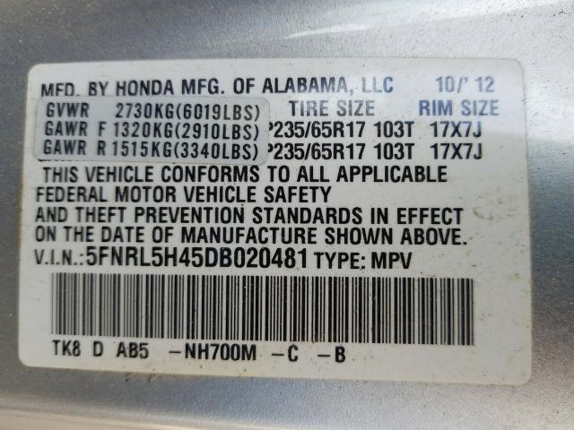 Honda Odyssey EX 2013