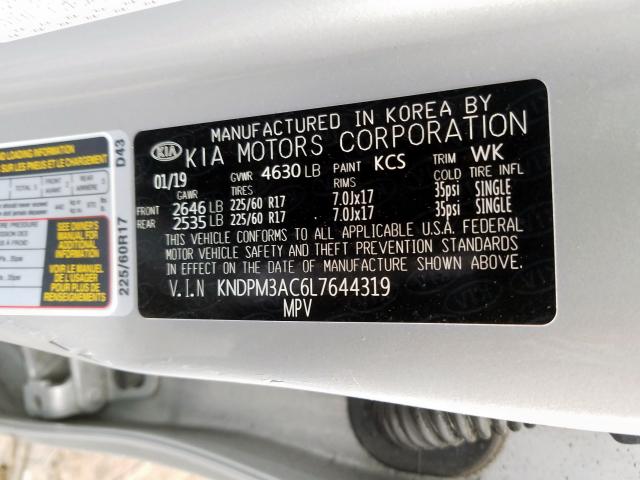 KIA Sportage L 2020