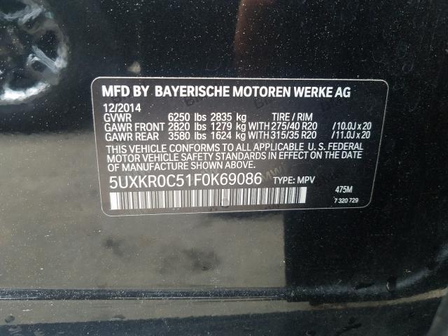 BMW X5 XDRIVE3 2015
