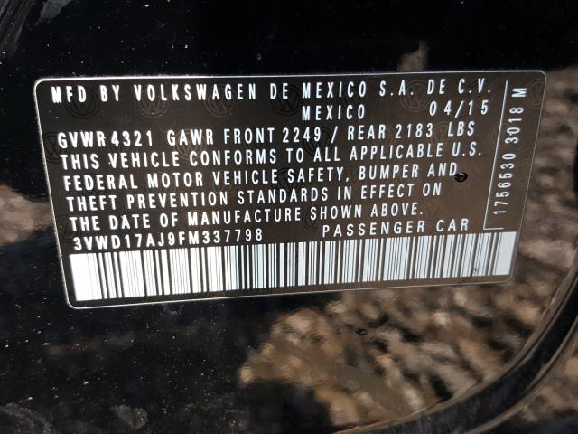 Volkswagen Jetta SE 2015