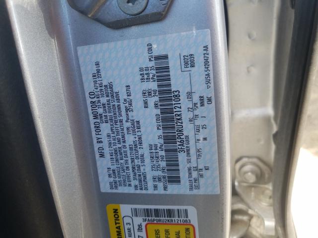 Ford Fusion Titanium 2019