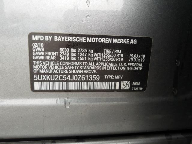 BMW X6 XDRIVE3 2018