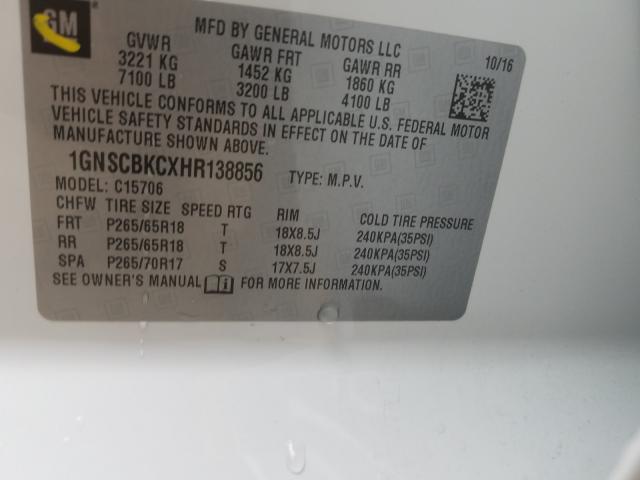 Chevrolet Tahoe C150 2017