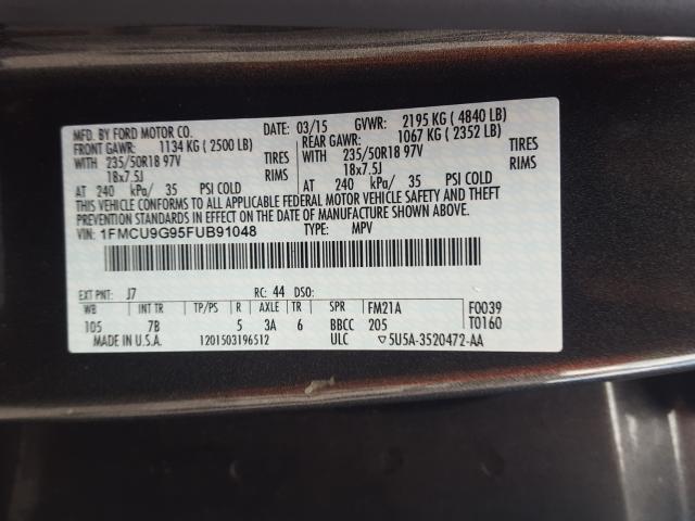 Ford Escape SE 2015