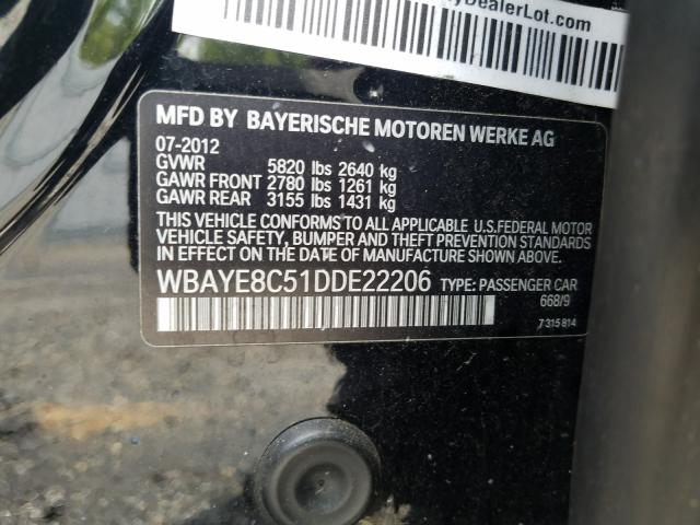 BMW 750 LI 2013