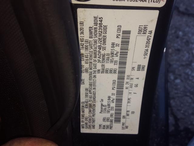 Ford Fiesta SE 2014