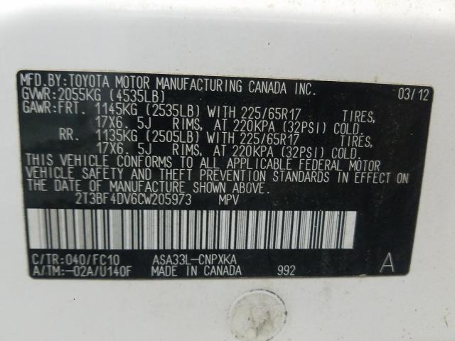 Toyota Rav4 2012
