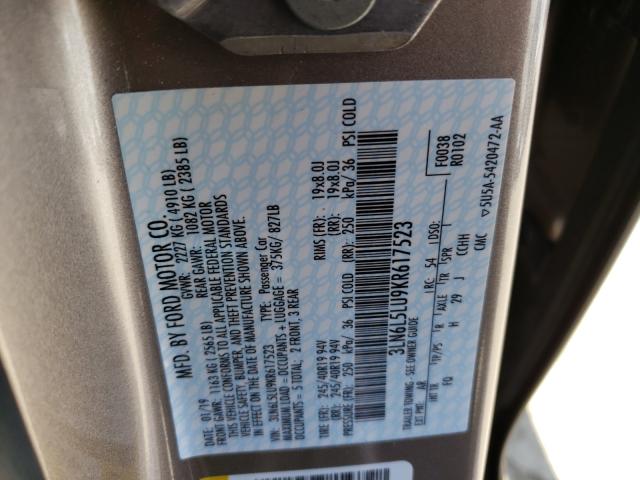 Lincoln MKZ Reserv 2019
