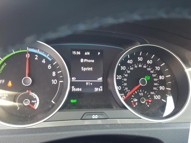 Volkswagen E-GOLF SEL 2016