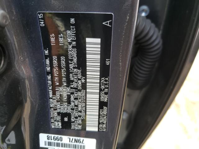 Toyota Sequoia PL 2015
