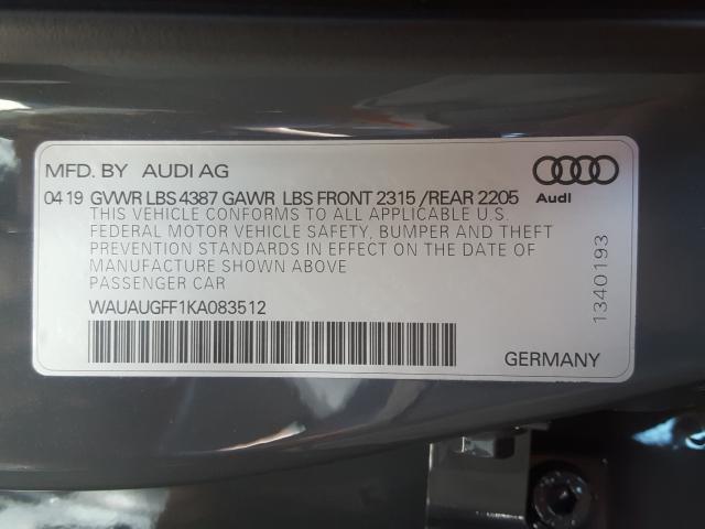 Audi A3 Premium 2019
