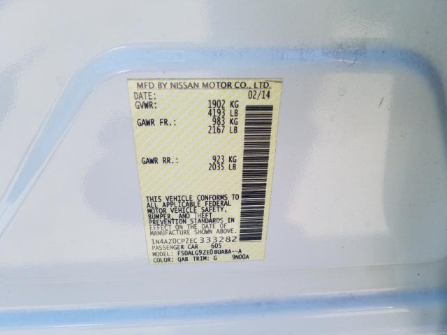Nissan Leaf S 2014