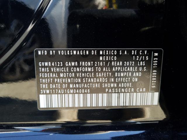 Volkswagen Golf S 2016