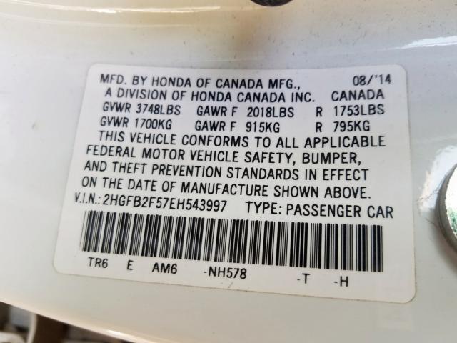 Honda Civic LX 2014