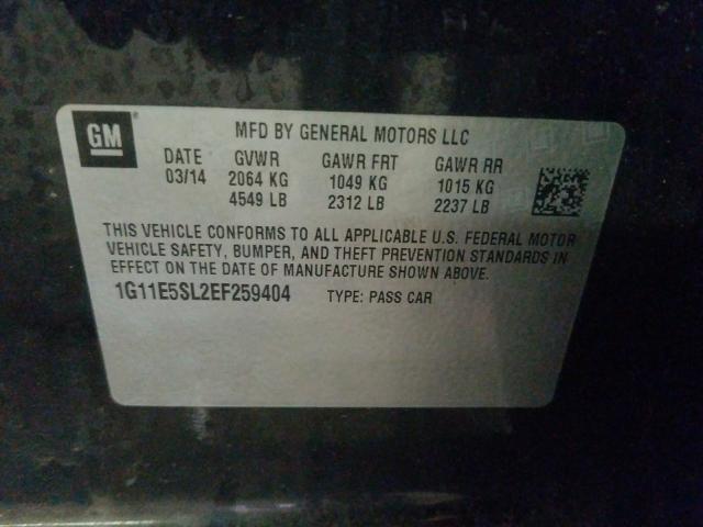 Chevrolet Malibu 2LT 2014