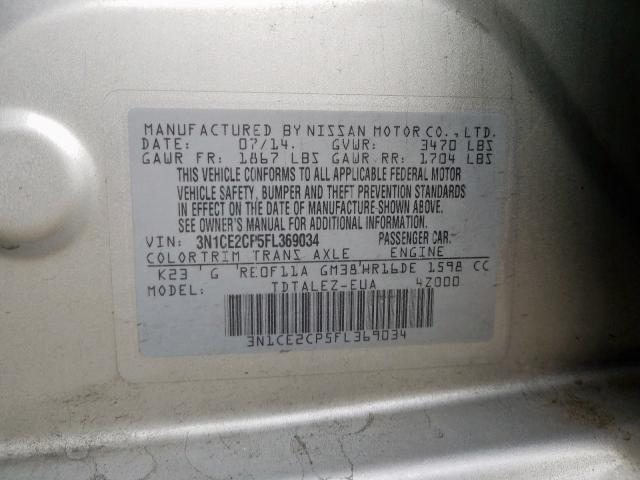 Nissan Versa Note 2015