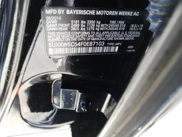 BMW X4 XDRIVE3 2015