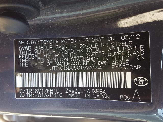 Toyota Prius 2012