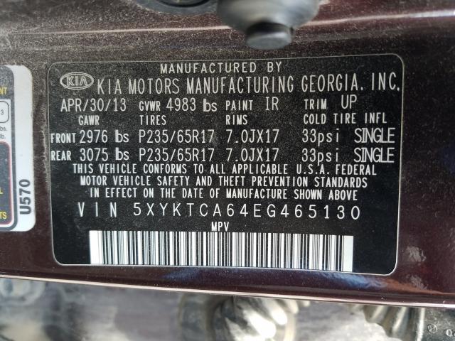 KIA Sorento LX 2014