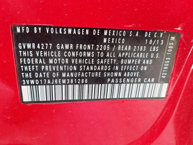 Volkswagen Jetta SE 2014