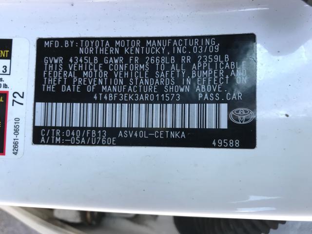 Toyota Camry Base 2010